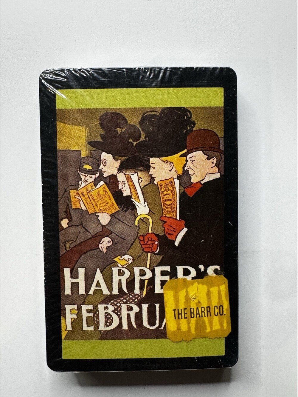 Vintage Harper’s February Playing Cards - Edwin Penfield - Sealed